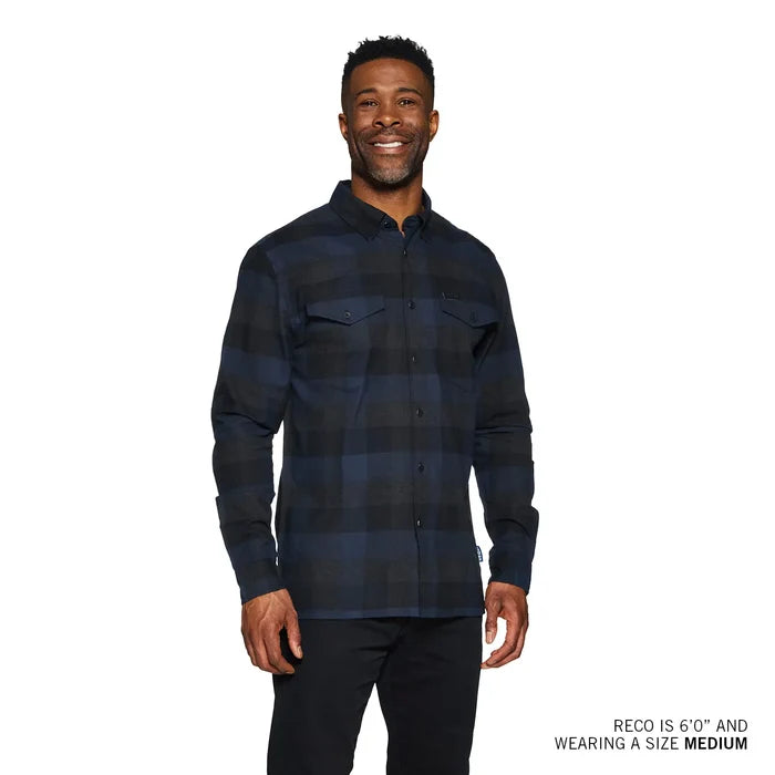 Men's Dallas Plaid Shirt, Blue