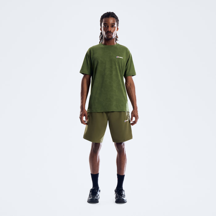 Men's Dawdon Tech Tee - Cheviot Green