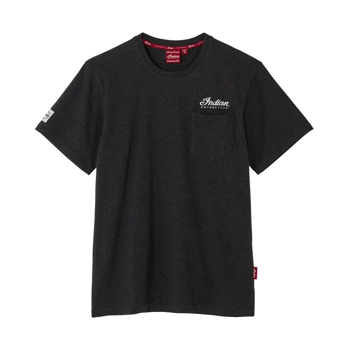 Men's Logo Headdress Pocket T-Shirt, Black