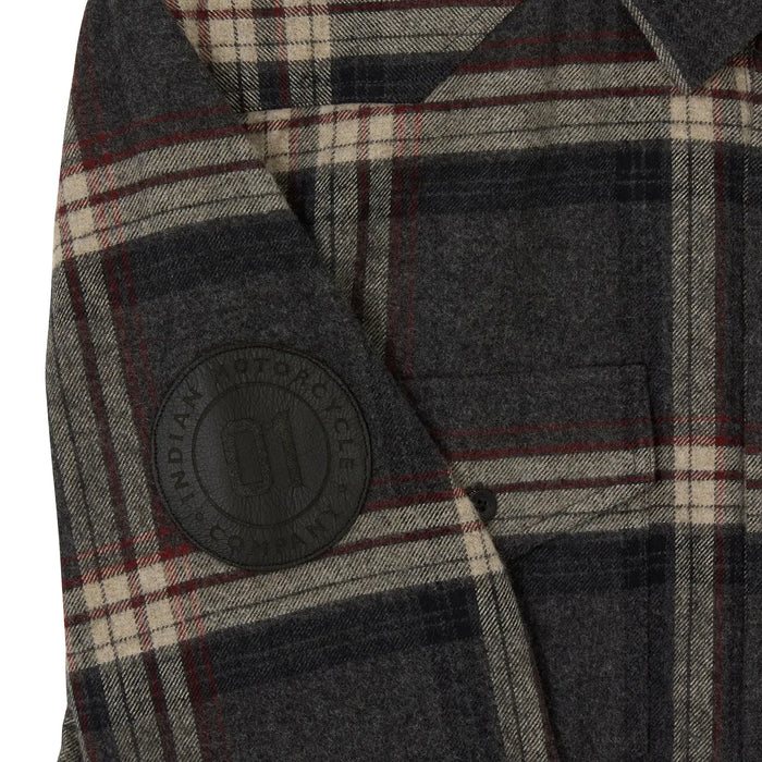 Men's Newark Plaid Shirt, Gray