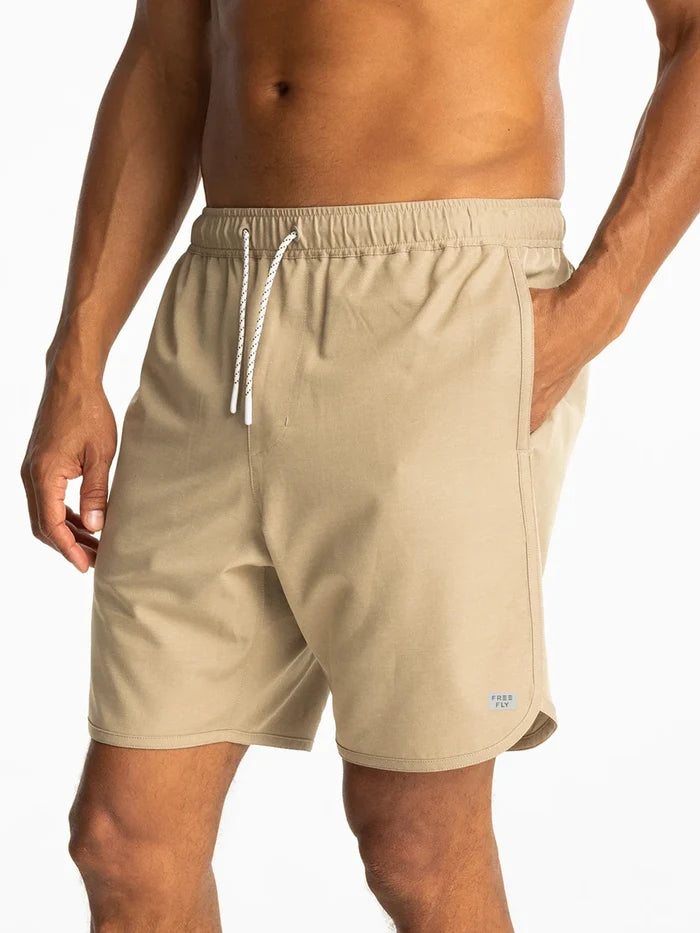 Freefly men’s Reverb short unlined 7 inch front view