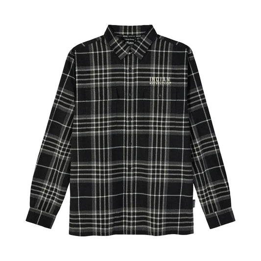 Men's San Antonio Plaid Shirt, Black