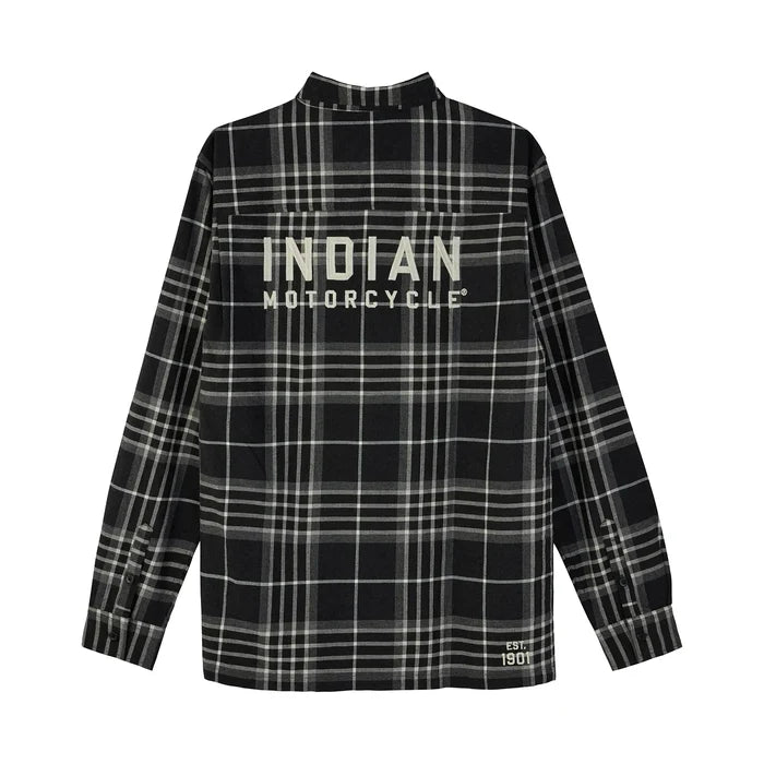 Men's San Antonio Plaid Shirt, Black