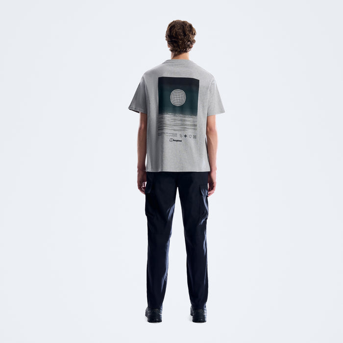 Men's Solar Sphere Tee - Light Grey