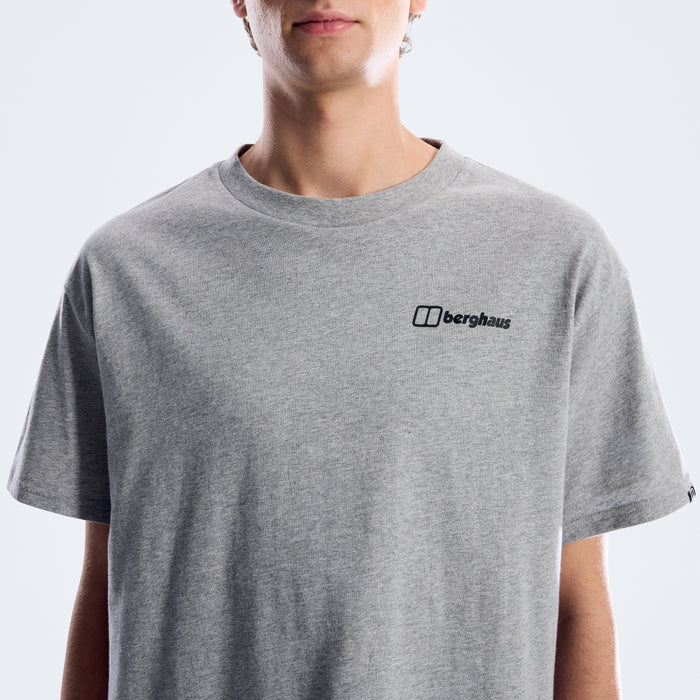 Men's Solar Sphere Tee - Light Grey