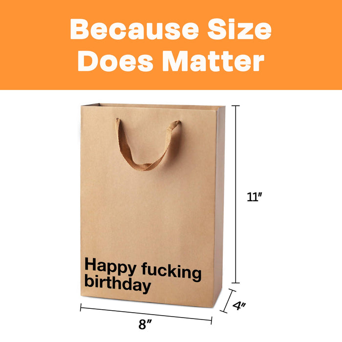 MilkToast Brands - "Happy f•cking birthday" Funny Gift Bag
