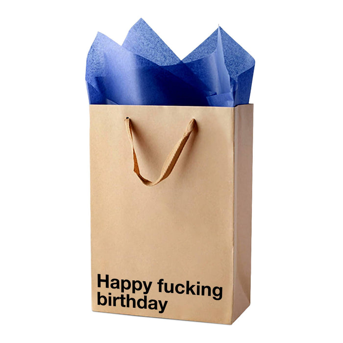 MilkToast Brands - "Happy f•cking birthday" Funny Gift Bag