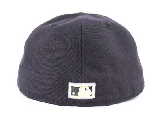 Montreal Expos New Era 59Fifty Fitted Hat (Navy Maroon Gray Under Brim)