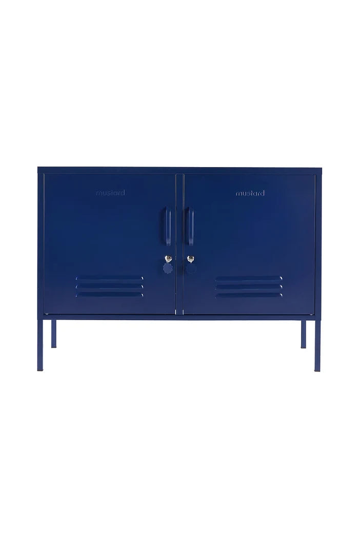 The Lowdown Locker in Navy by MUSTARD MADE