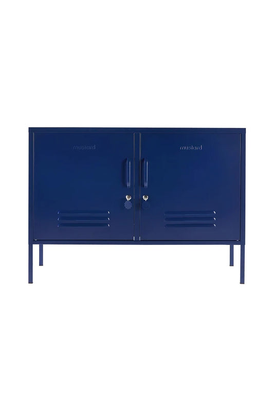 The Lowdown Locker in Navy by MUSTARD MADE