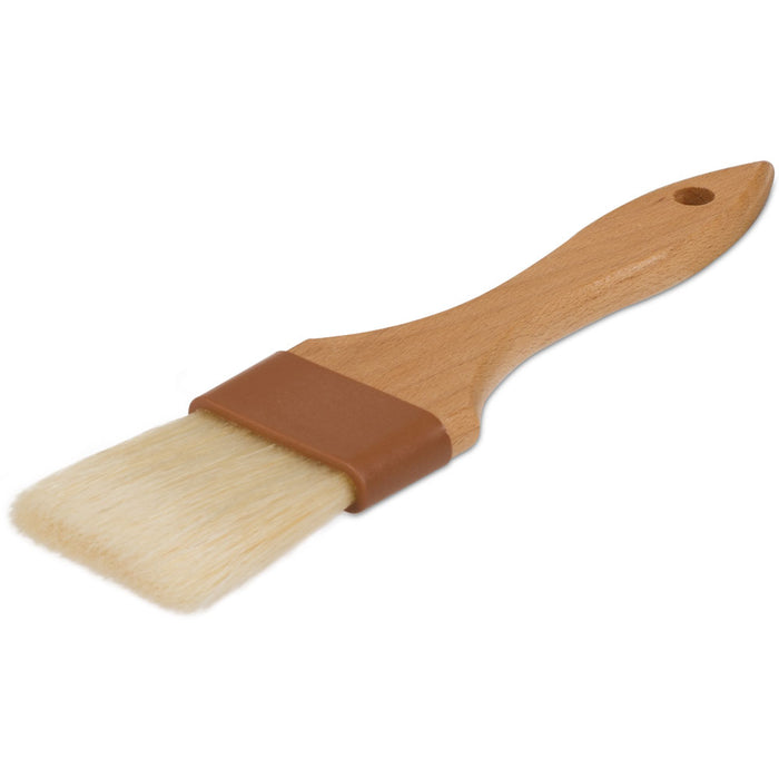 Natural Boar Bristle Pastry Brush - 1 inch Wide