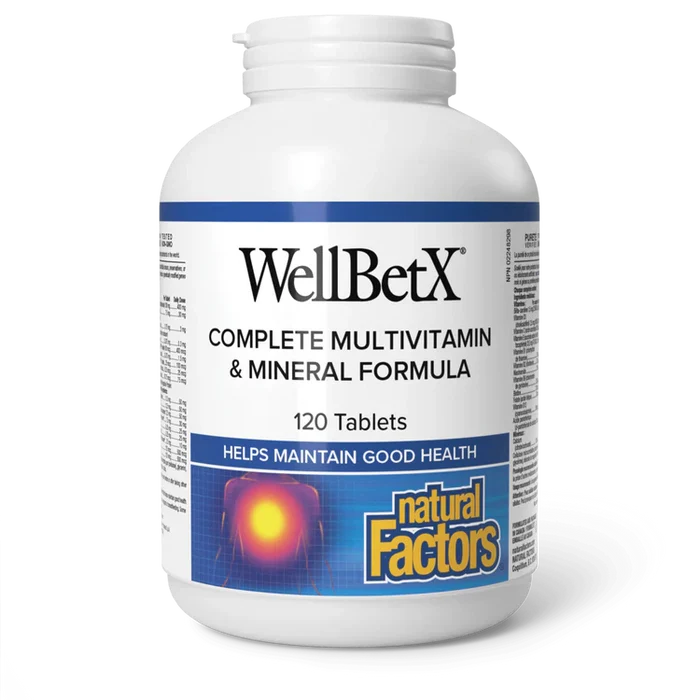 Natural Factors: WellBetX Complete Multivitamin & Mineral Formula