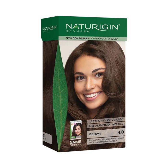 Naturigin 4.0 Brown 100% Permanent Hair Colour