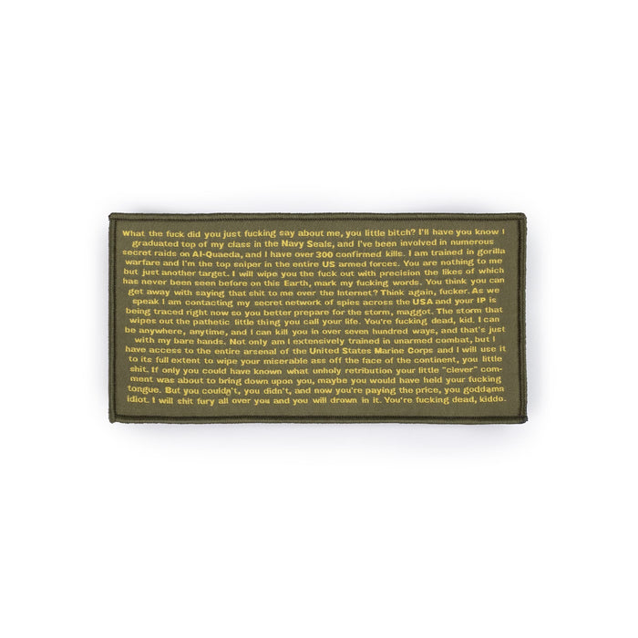 Navy Seal Copypasta Completely Reprehensible Admin Patch