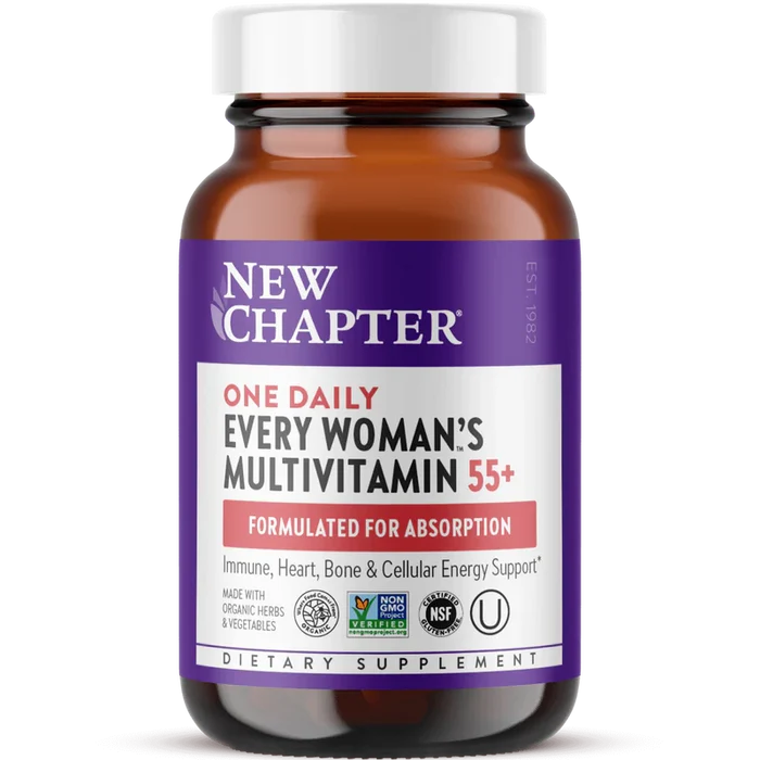 New Chapter:  Every Woman's 55+ One Daily Multivitamin