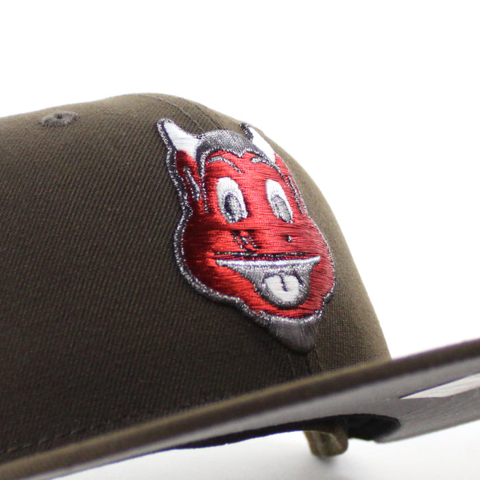 New Jersey Devils 10th Anniversary New Era 59Fifty Fitted Hat (Walnut Gray Under Brim)