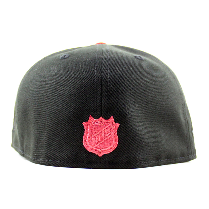 New Jersey Devils 25th Anniversary New Era 59Fifty Fitted Hat (Black Green Under Brim)