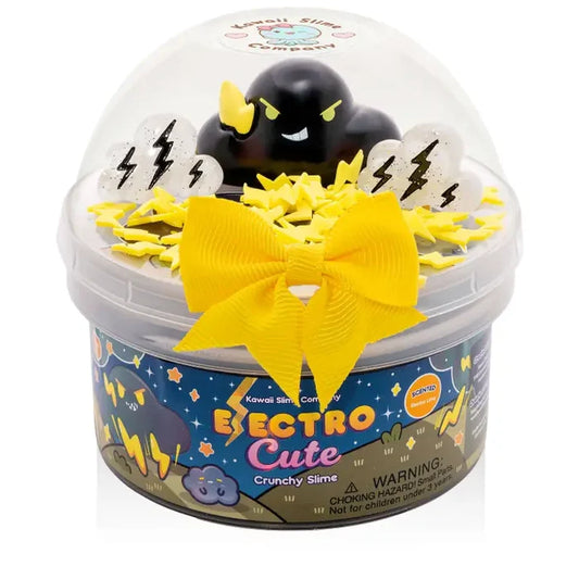 *NEW* Kawaii Slime Company Electro-Cute Crunchy Bingsu Signature Dome™ Slime