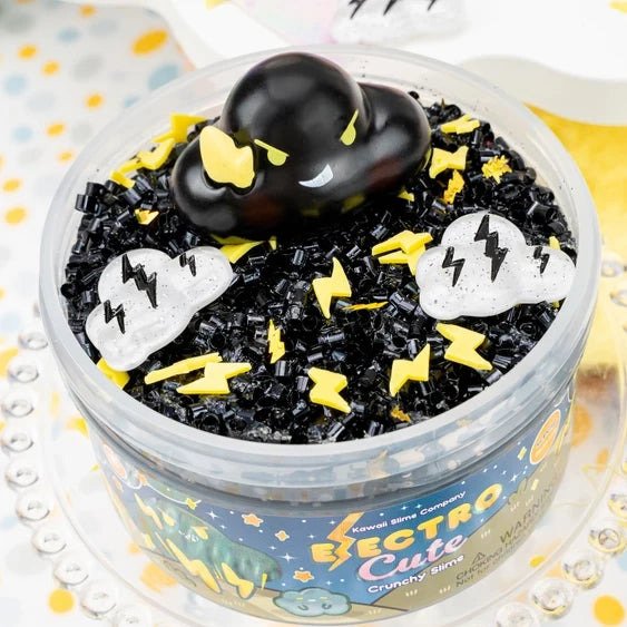 *NEW* Kawaii Slime Company Electro-Cute Crunchy Bingsu Signature Dome™ Slime