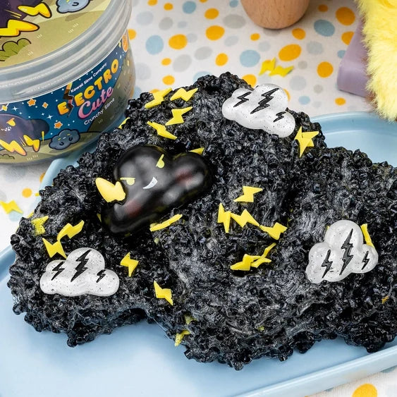 *NEW* Kawaii Slime Company Electro-Cute Crunchy Bingsu Signature Dome™ Slime