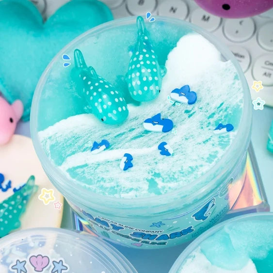 *NEW* Kawaii Slime Company Gummy Shark Jelly Creme Signature Dome™ Slime
