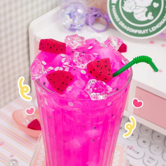 *NEW* Kawaii Slime Company Mango Dragonfruit Lemonade Refresher Jelly Cube Signature Dome™ Slime