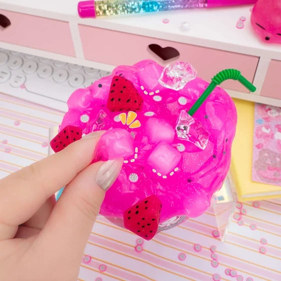 *NEW* Kawaii Slime Company Mango Dragonfruit Lemonade Refresher Jelly Cube Signature Dome™ Slime