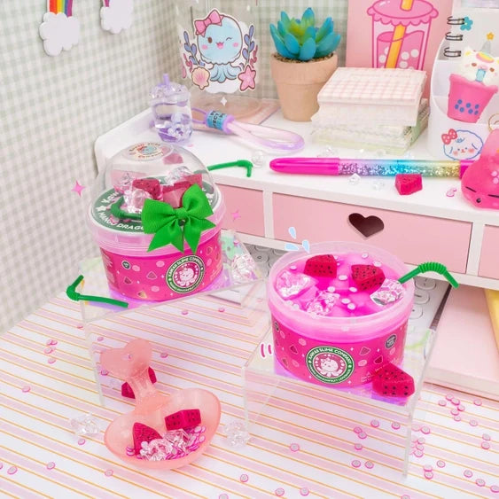 *NEW* Kawaii Slime Company Mango Dragonfruit Lemonade Refresher Jelly Cube Signature Dome™ Slime