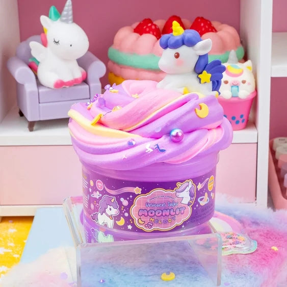 *NEW* Kawaii Slime Company Unicorn Tales Moonlit Melody Butter Signature Dome™ Slime