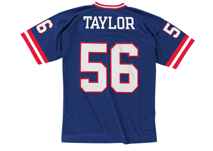 New York Giants #56 Lawrence Taylor Mitchell and Ness 1986 Replica Jersey
