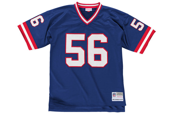 New York Giants #56 Lawrence Taylor Mitchell and Ness 1986 Replica Jersey