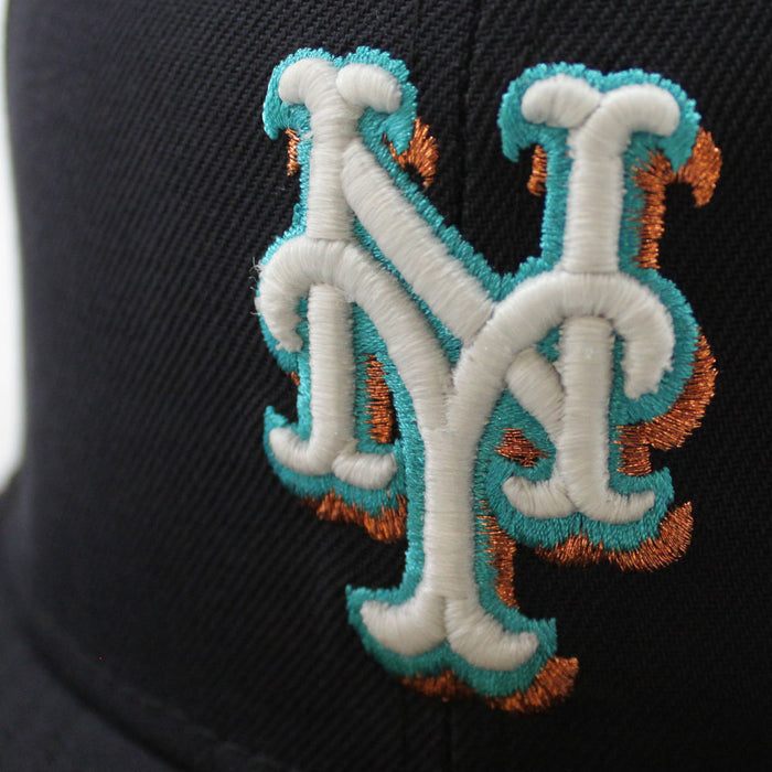 New York Mets 2013 All-Star Game 59Fifty New Era Fitted Hat (GITD Navy Aqua Under Brim)