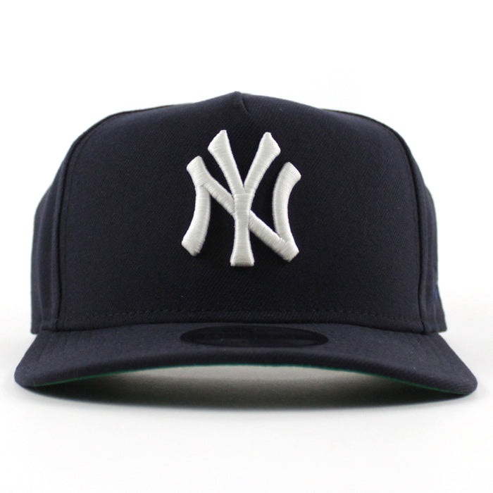 New York Yankees A-FRAME New Era 9Fifty Snapback Cap (Glow in the Dark Navy Green Under Brim)