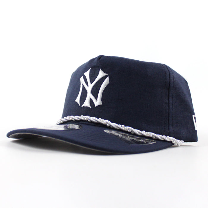 New York Yankees New Era Snapback Hat (Navy Gray Under Brim)