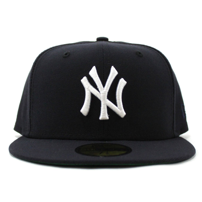 New York Yankees Subway Series New Era 59Fifty Fitted Hat (Navy Green Under Brim)