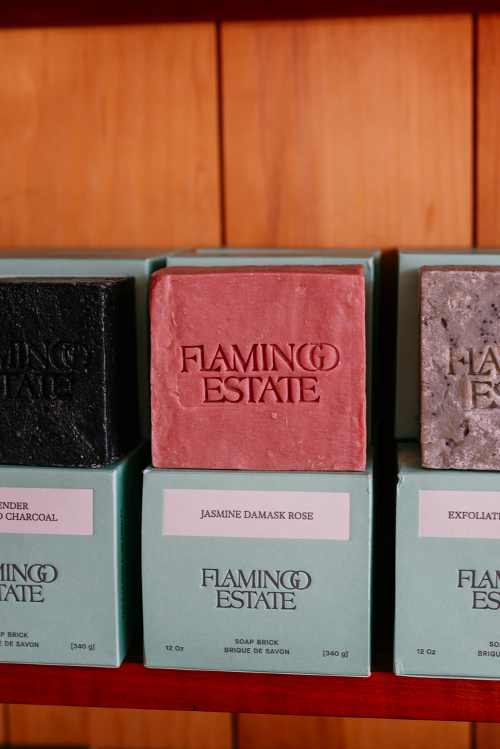 Night Blooming Jasmine & Damask Rose Soap Brick