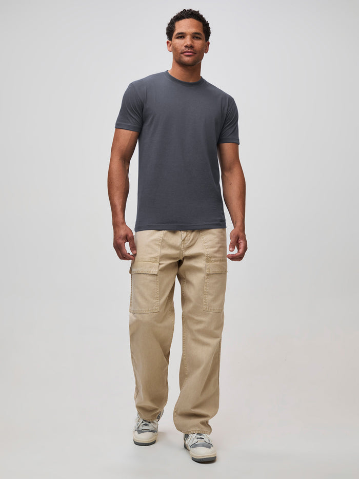 comfortable + confident in our crew neck tee # Nightfall Crew Neck Tee | Fresh Clean Threads Men's Styles