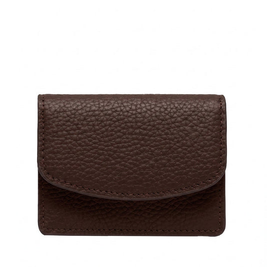 Nina Slim Card Case Umber
