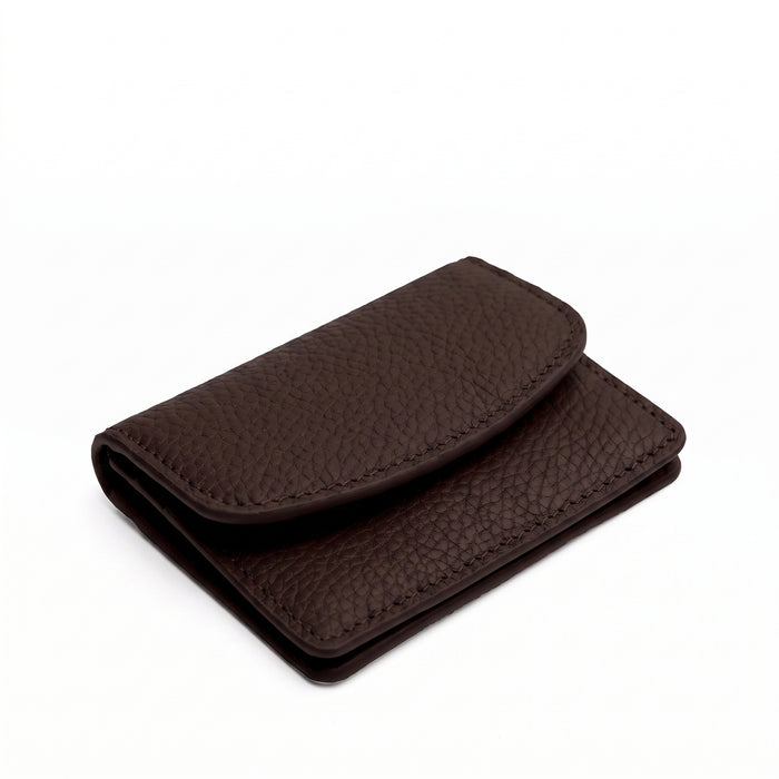 Nina Slim Card Case Umber
