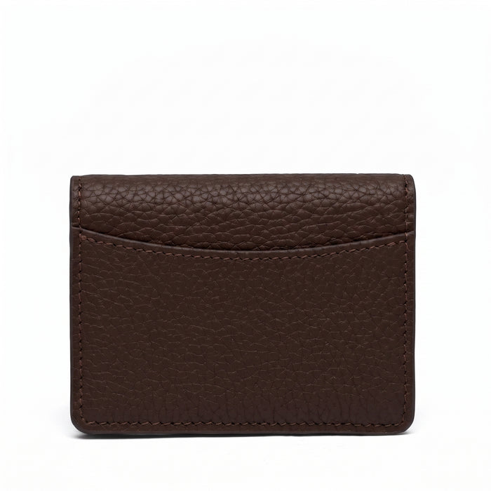 Nina Slim Card Case Umber