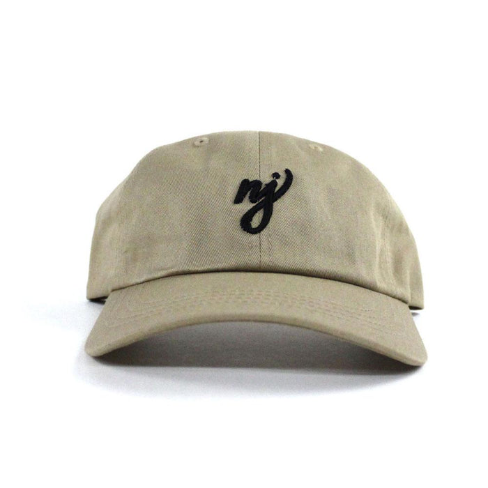 NJ Dad Hat (Khaki Black)