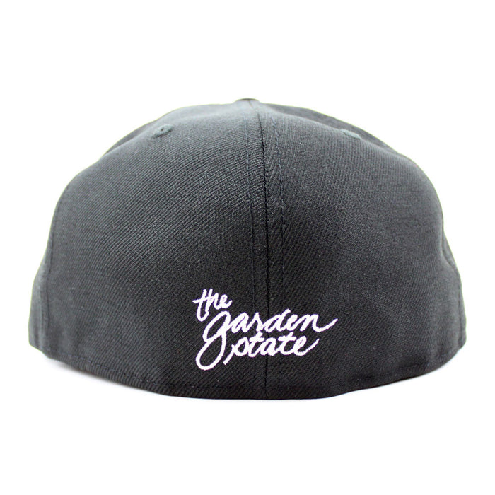 NJ Script New Era 59Fifty Fitted Hat (Black Pink Under Brim)