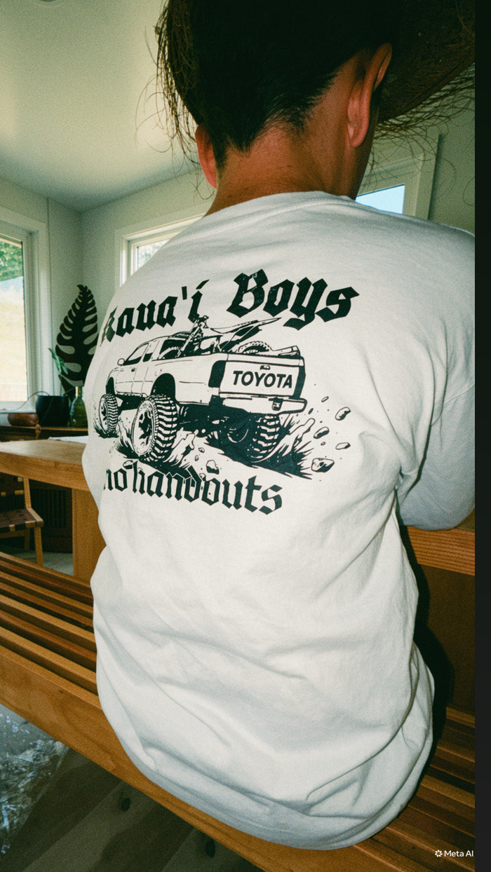 No Handouts Youth LS Tee