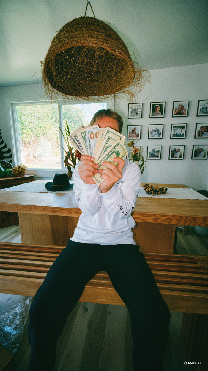 No Handouts Youth LS Tee