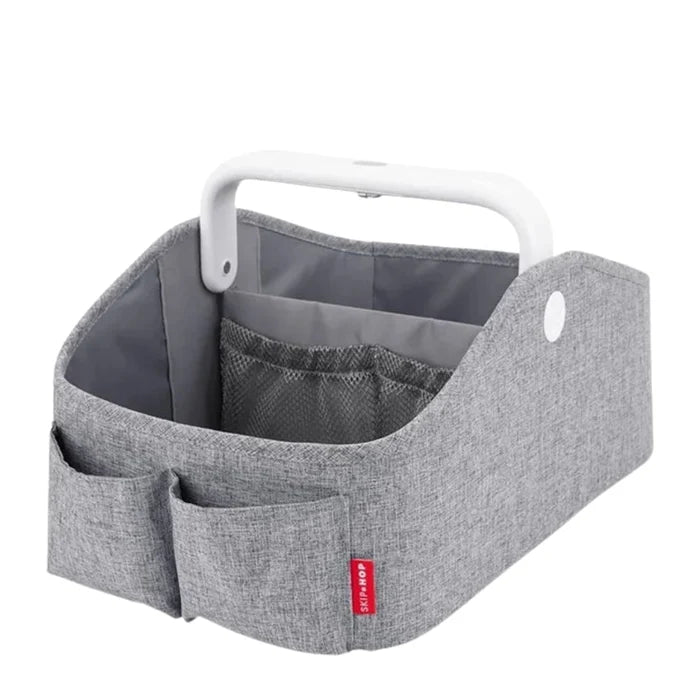Nursery Light-Up Baby Diaper Caddy Organizer with Touch Sensor