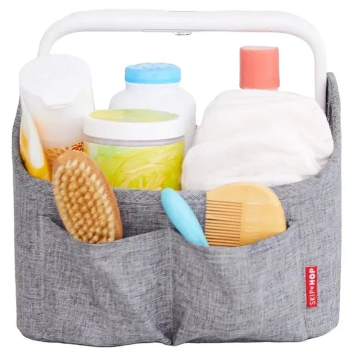 Nursery Light-Up Baby Diaper Caddy Organizer with Touch Sensor