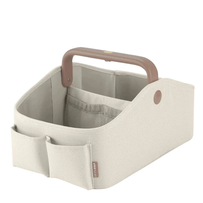 Nursery Light-Up Baby Diaper Caddy Organizer with Touch Sensor