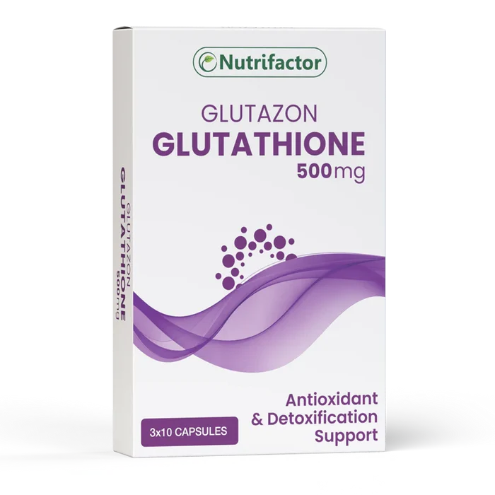 Nutrifactor Glutazon Glutathione, 500mg
