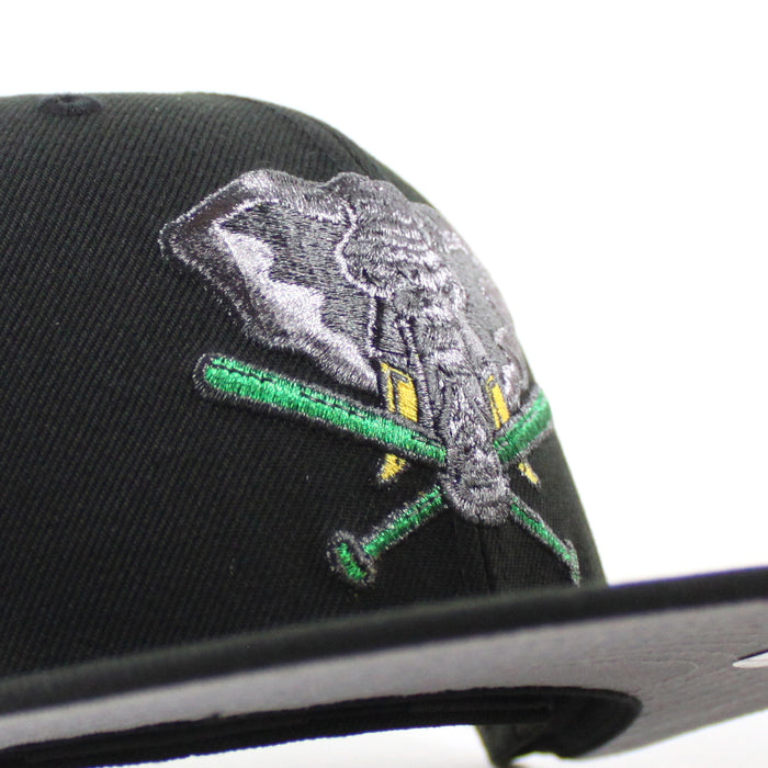 Oakland Athletics A Century of As Baseball New Era 59Fifty Fitted Hat (Black Gray Under Brim)