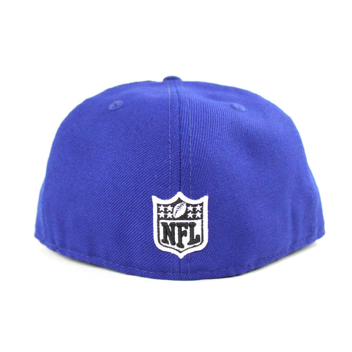 Oakland Raiders New Era 59Fifty Fitted Hat (Blue Gray Under Brim)